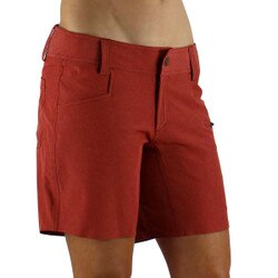 Club Ride Eden Short with Liner Women's in Red Cayenne